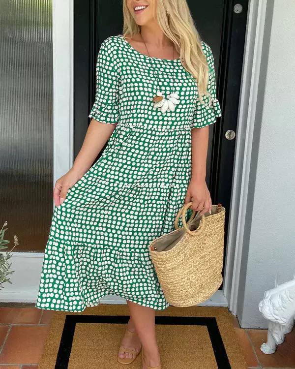 Iris Sable Midi Dress
