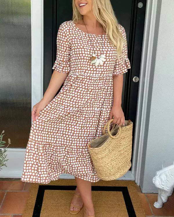 Iris Sable Midi Dress