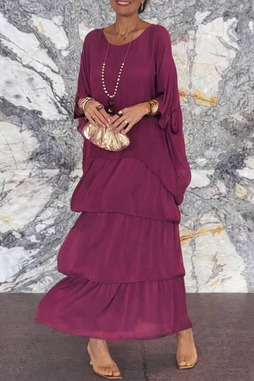 Lara Elegant Flowing Maxi Dress