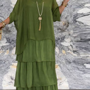 Lara Elegant Flowing Maxi Dress