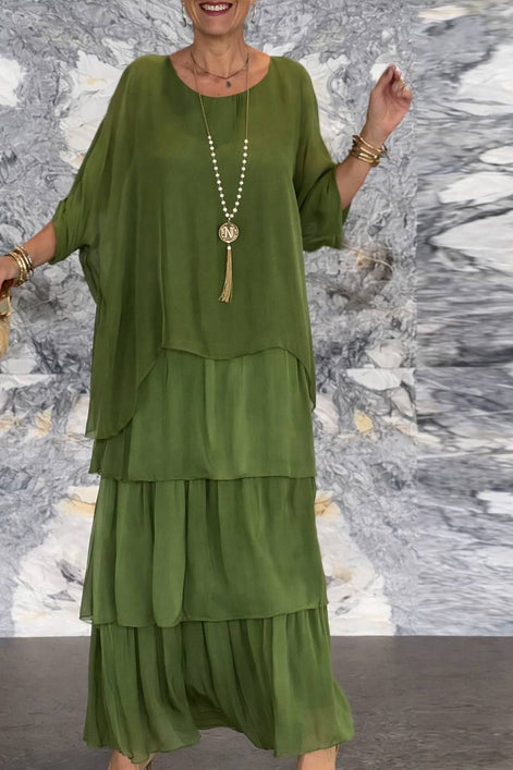 Lara Elegant Flowing Maxi Dress