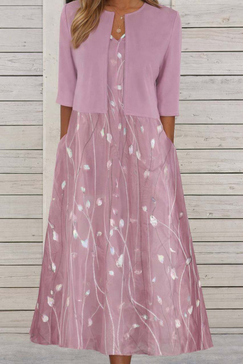 Mint Grace Midi Dress