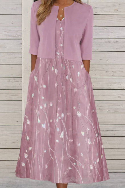 Mint Grace Midi Dress