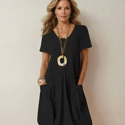 Kwani Easy Casual Cotton Dress