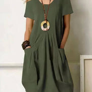 Kwani Easy Casual Cotton Dress