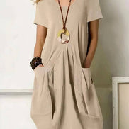 Kwani Easy Casual Cotton Dress