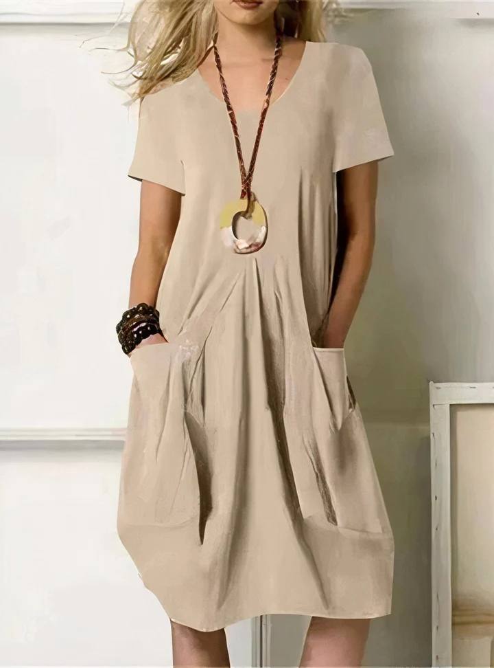 Kwani Easy Casual Cotton Dress