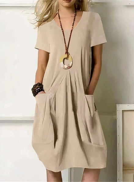 Kwani Easy Casual Cotton Dress
