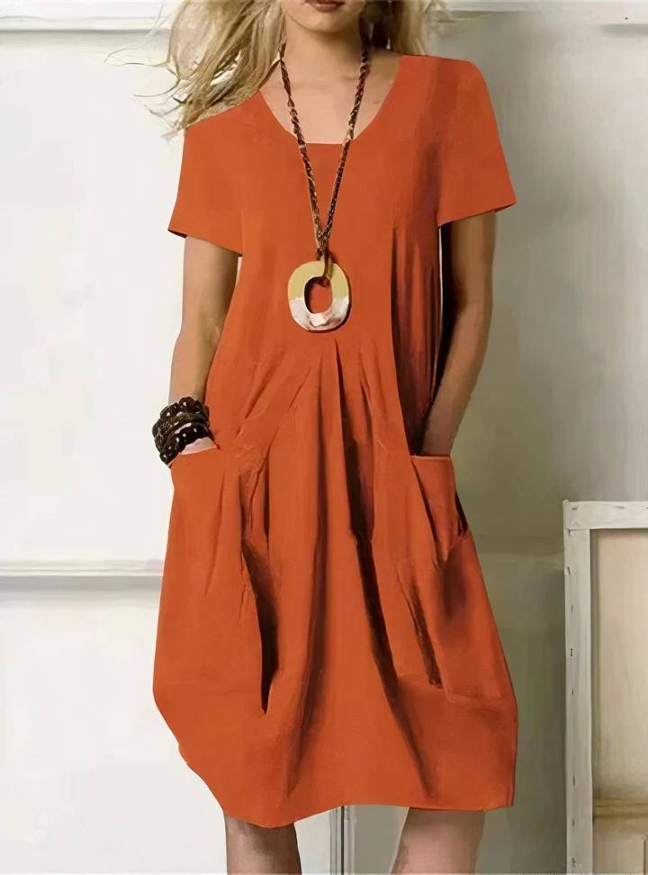 Kwani Easy Casual Cotton Dress