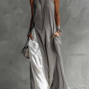 Flow Ease Sleeveless Maxi Dress