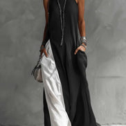 Flow Ease Sleeveless Maxi Dress