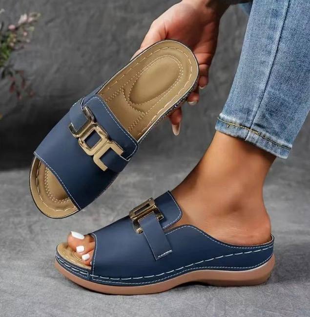 Kathryn Comfy Buckle Sandals