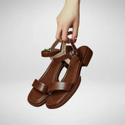 Evelyn Sophisticated Flat Sandals