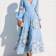 Olivia Floral Chiffon Dress