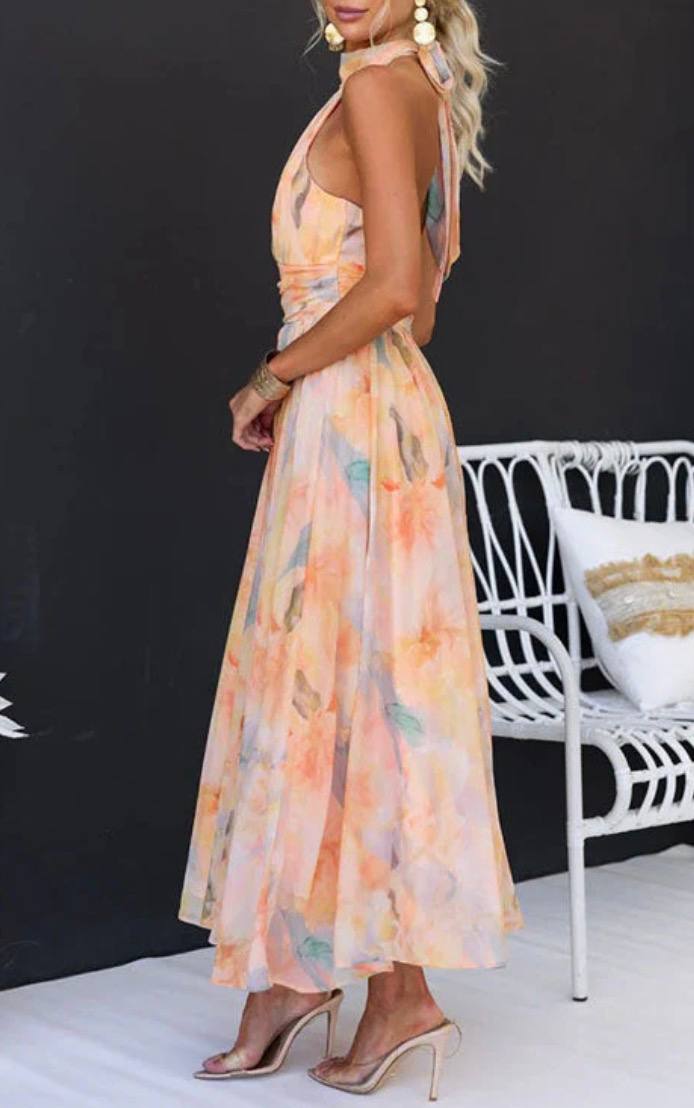 Florence Floral Maxi Dress