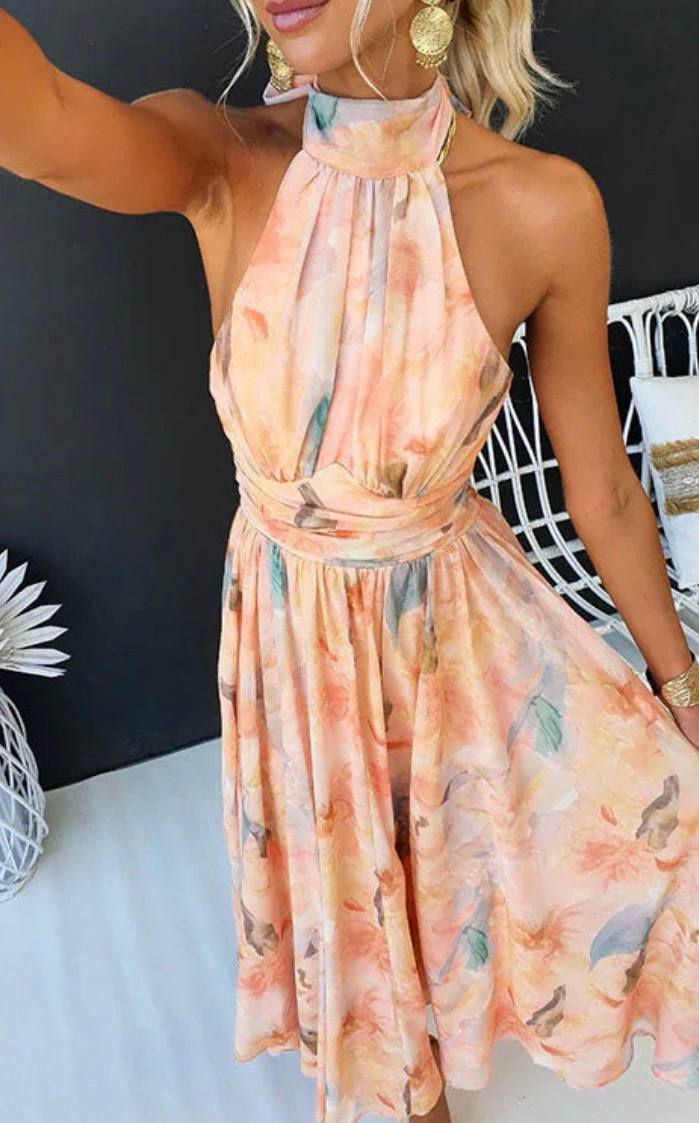 Florence Floral Maxi Dress