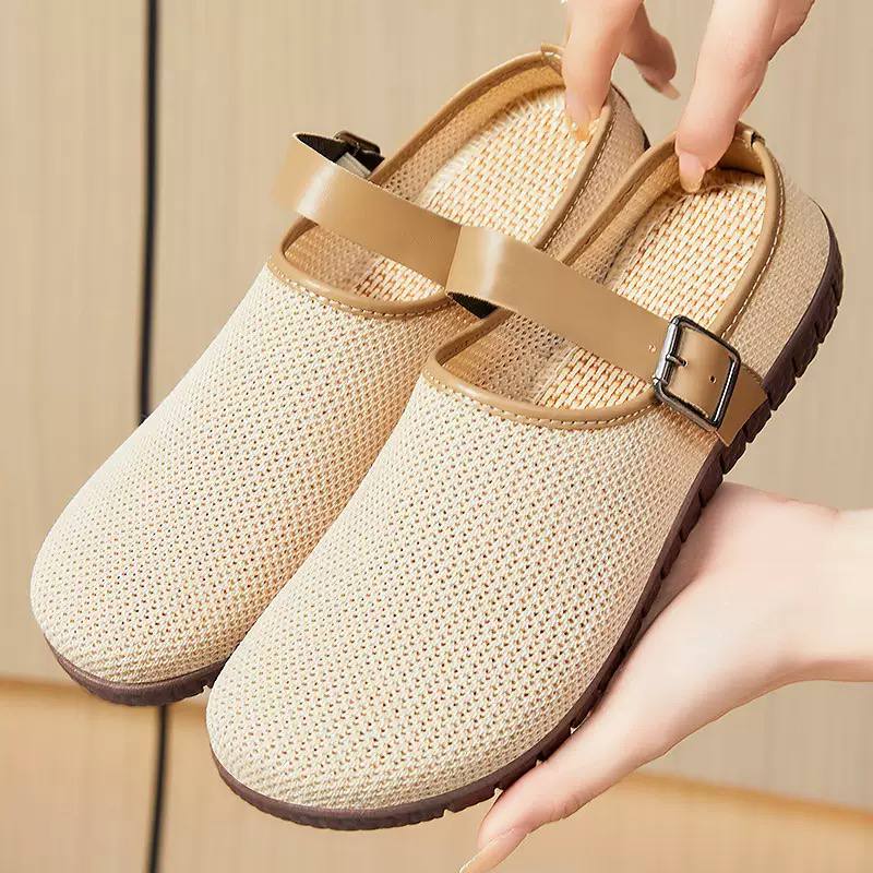 Breathable Slip-On Comfort Clogs with Adjustable Strap