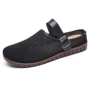 Breathable Slip-On Comfort Clogs with Adjustable Strap