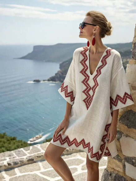 Ocean Glow Tunic Dress