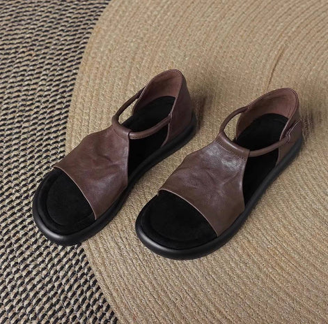 Minimalist Comfort T-Strap Sandals