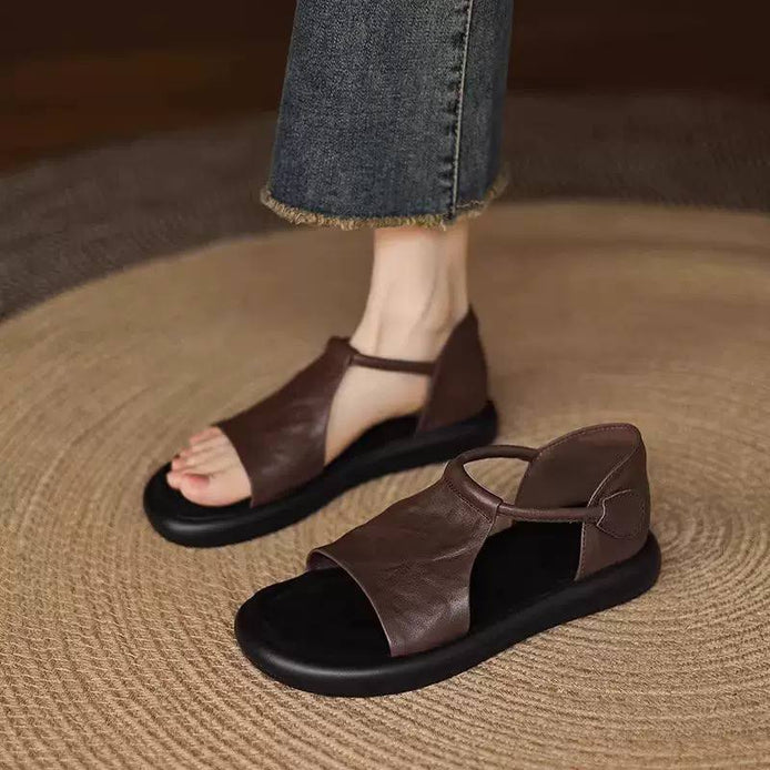 Minimalist Comfort T-Strap Sandals