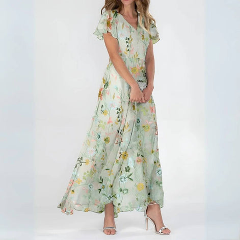 Audrey Luxe Tummy-Concealing Dress