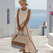 Chic Summer Flow Midi Dress