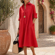 Loose Shirt Dress