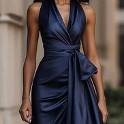 Audrey Lunara Wrap Maxi Dress