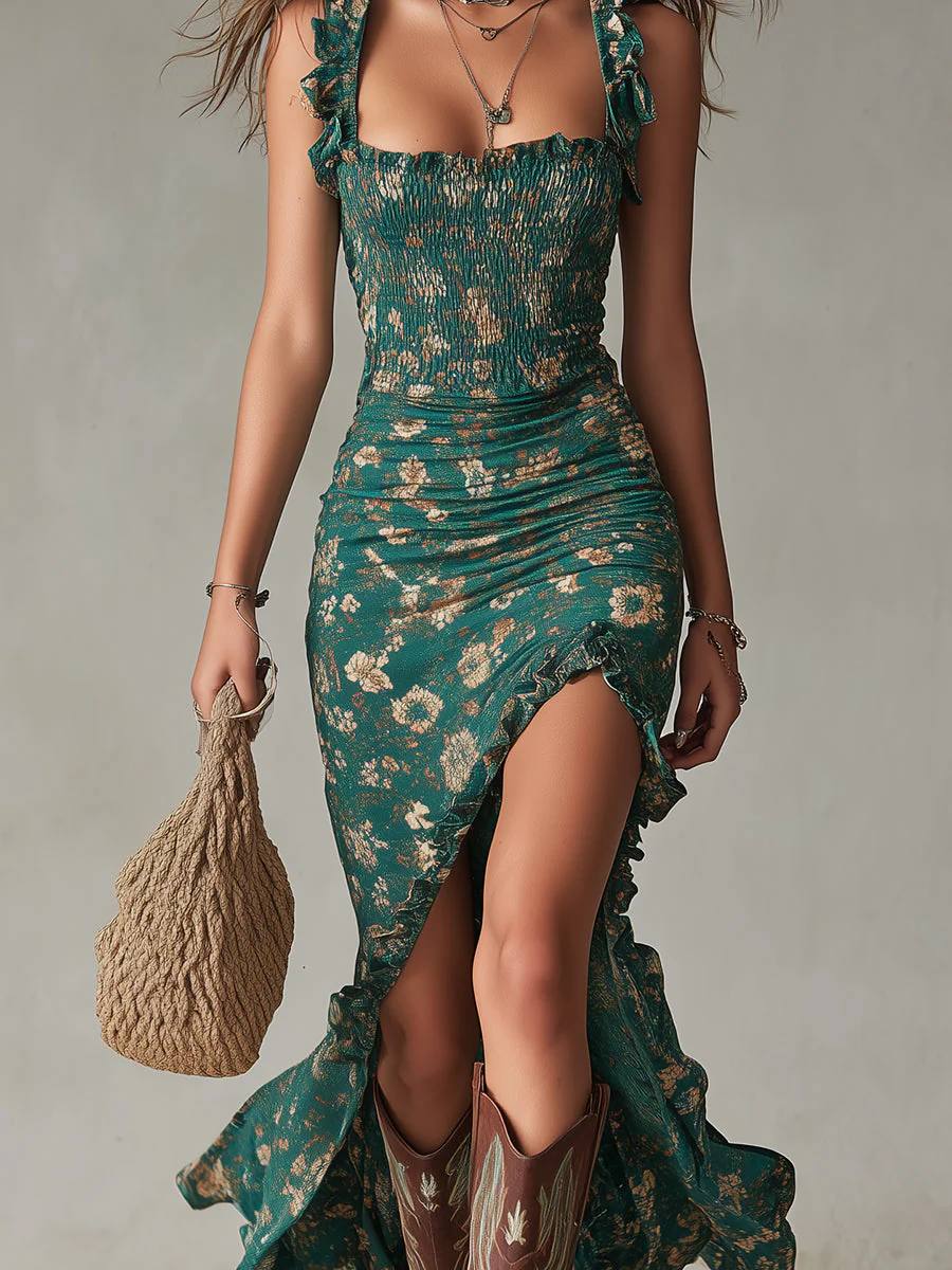 Yarra Boho Retro Maxi Dress