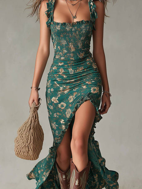 Yarra Boho Retro Maxi Dress