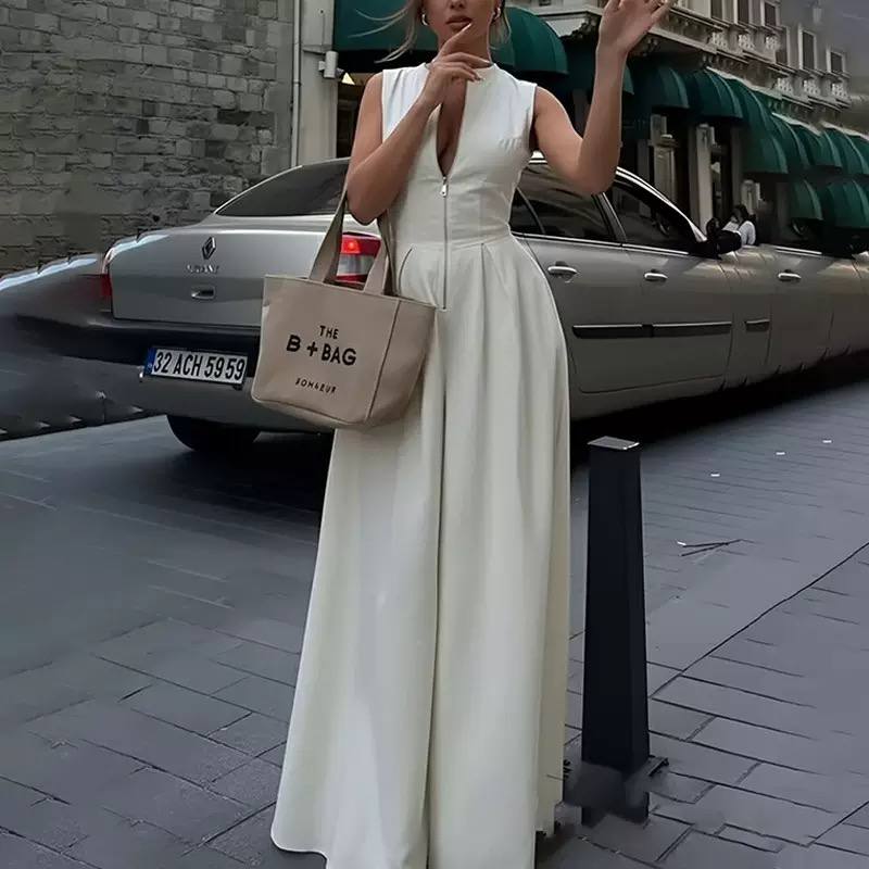 Effortless Sleeveless Jumpsuit