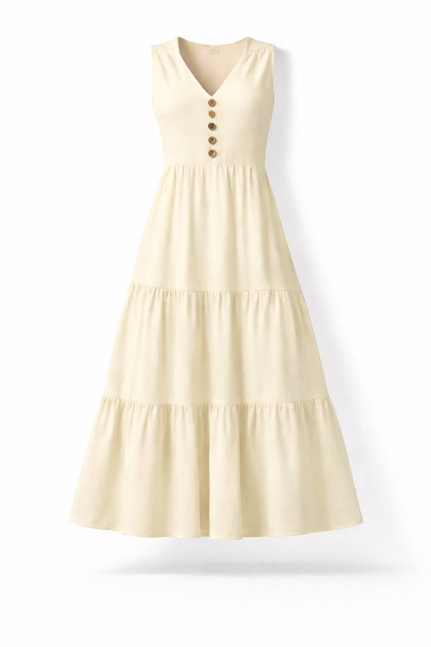 Sleeveless Midi Dress