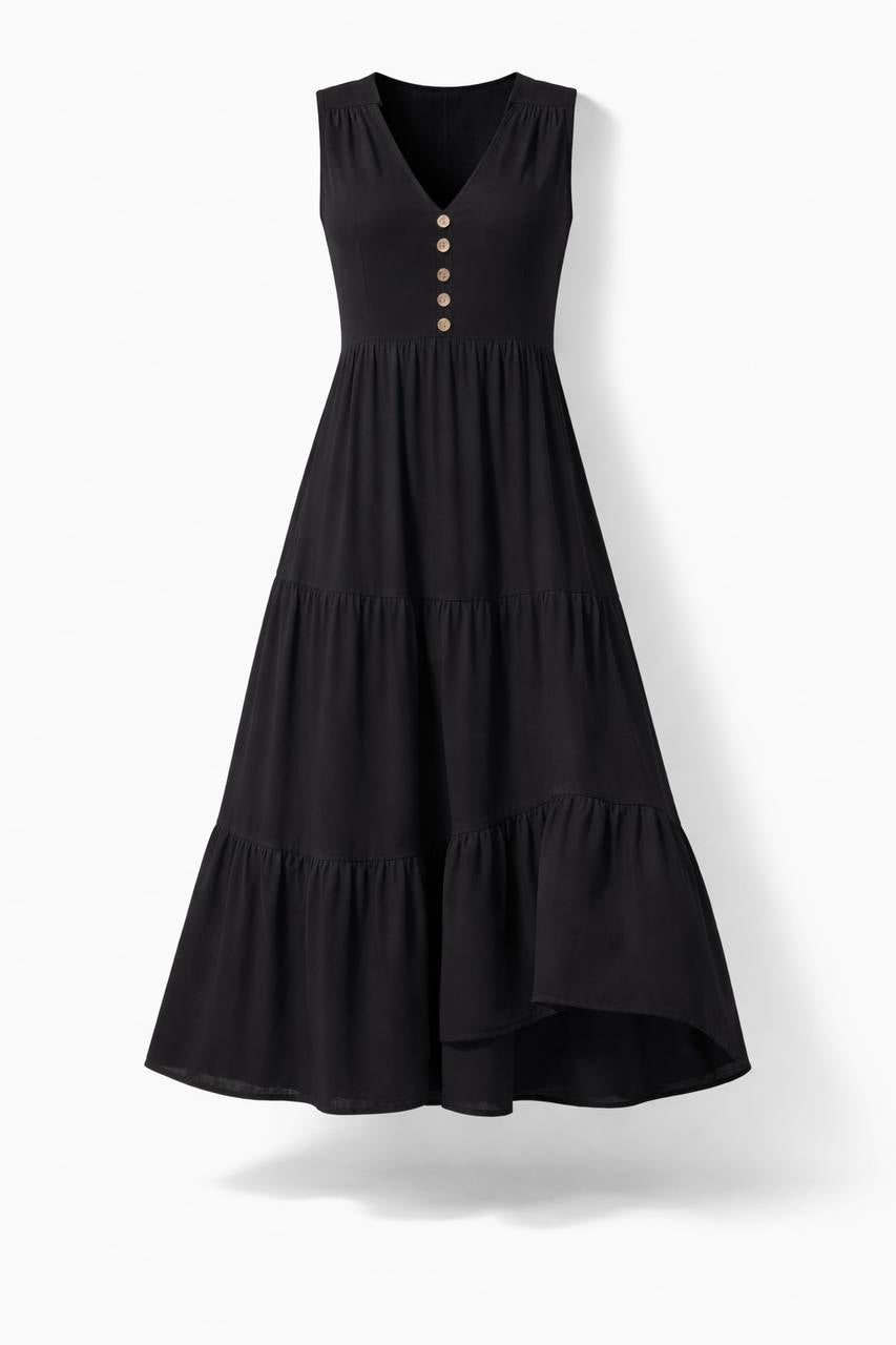 Sleeveless Midi Dress