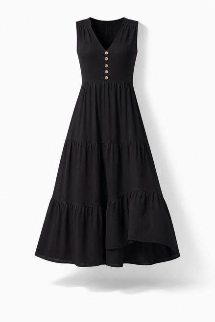 Sleeveless Midi Dress