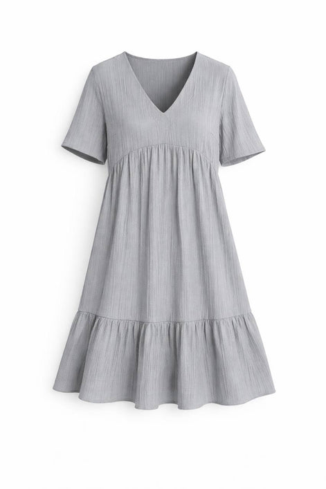 Feminine Tiered Mini Dress