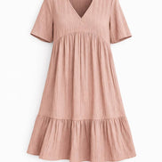 Feminine Tiered Mini Dress