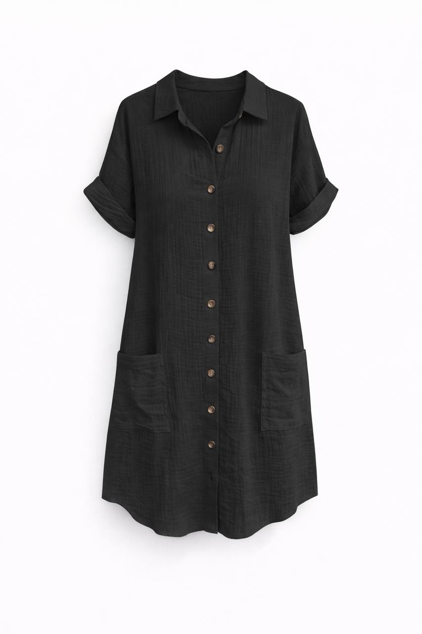 Button-Down Shirt Dress