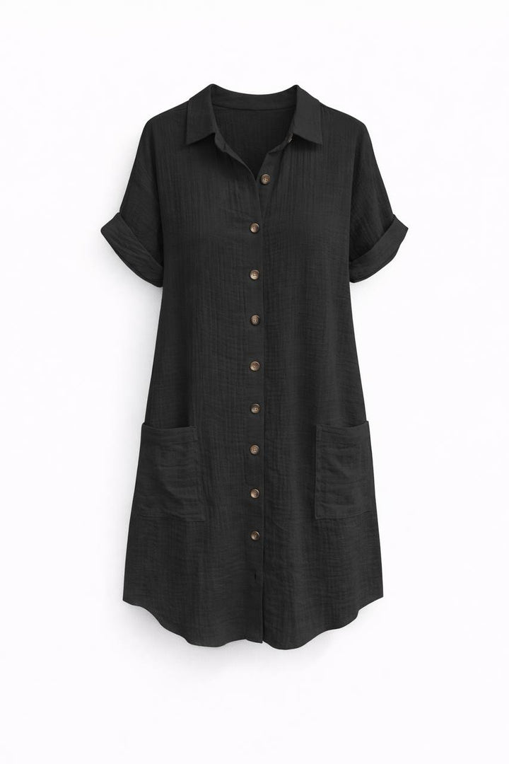Down Shirt Dress