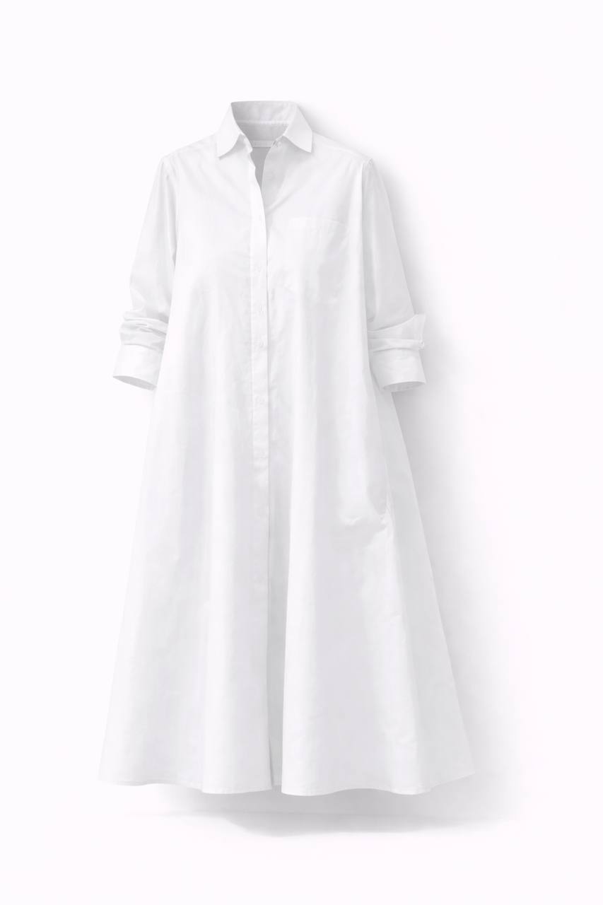 Loose Shirt Dress