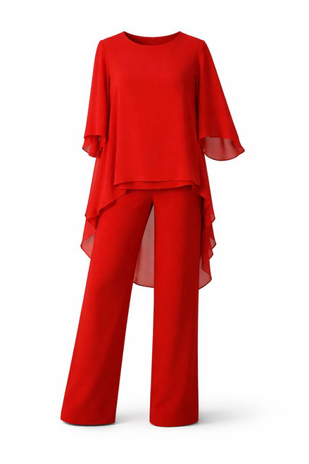 Chiffon Two-Piece Set