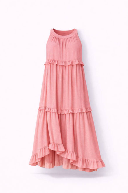 Ruffle Maxi Dress