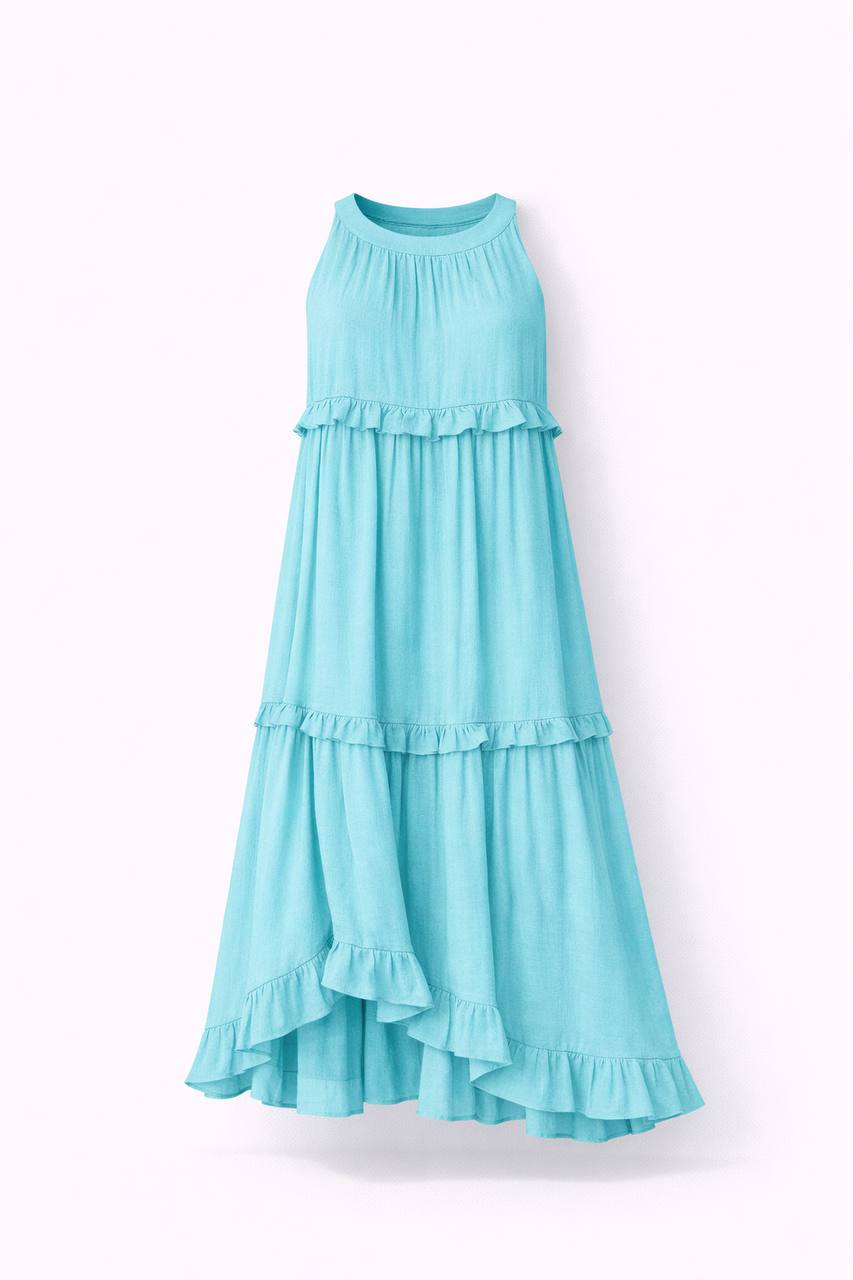 Ruffle Maxi Dress