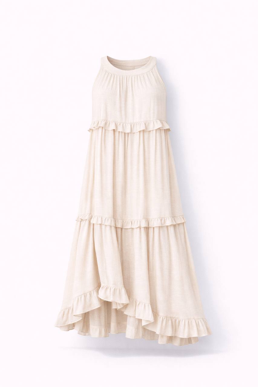 Ruffle Maxi Dress