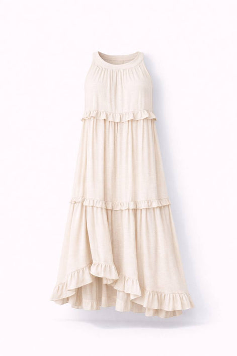 Ruffle Maxi Dress