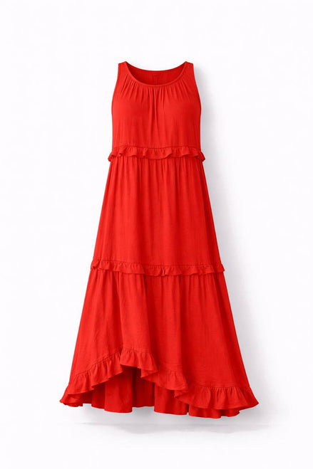 Ruffle Maxi Dress
