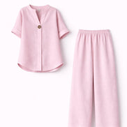 Loose Linen Two-Piece Set