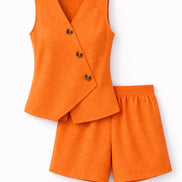 Sleeveless Two-Piece Set