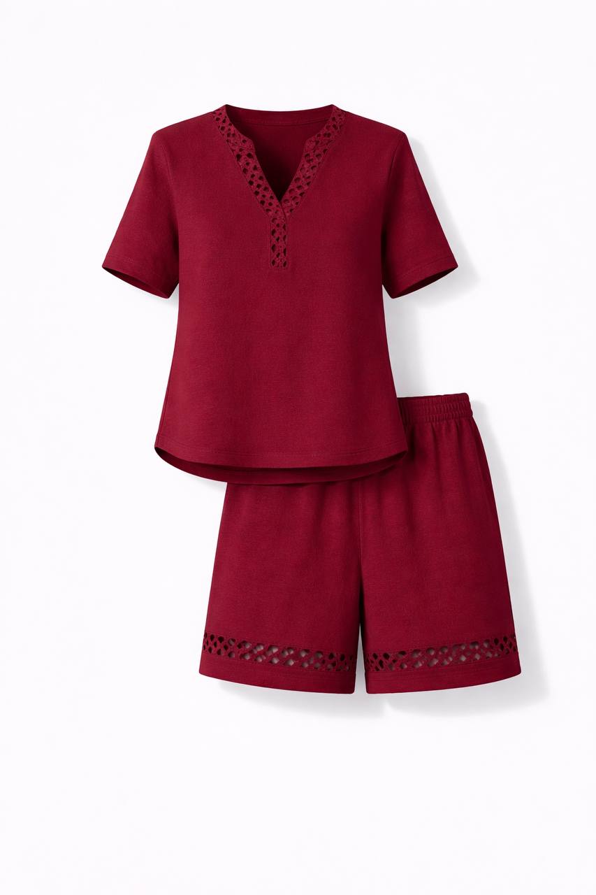 Lace Two-Piece Set