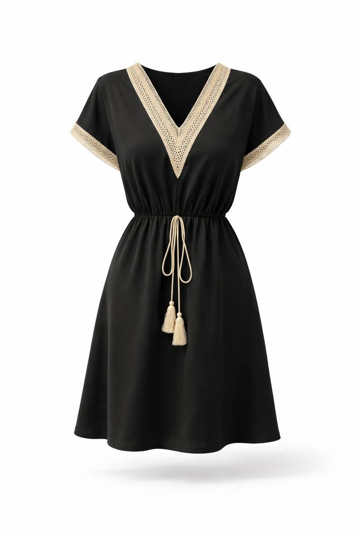 V Neck Dress